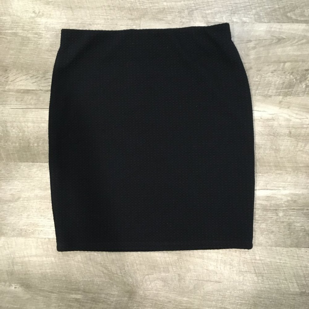Loft Diamond Jacquard Pull On Skirt XS